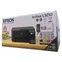 Epson EcoTank L3210 A4 Printer (All-in-One) Print Scan Copy with free printer cable